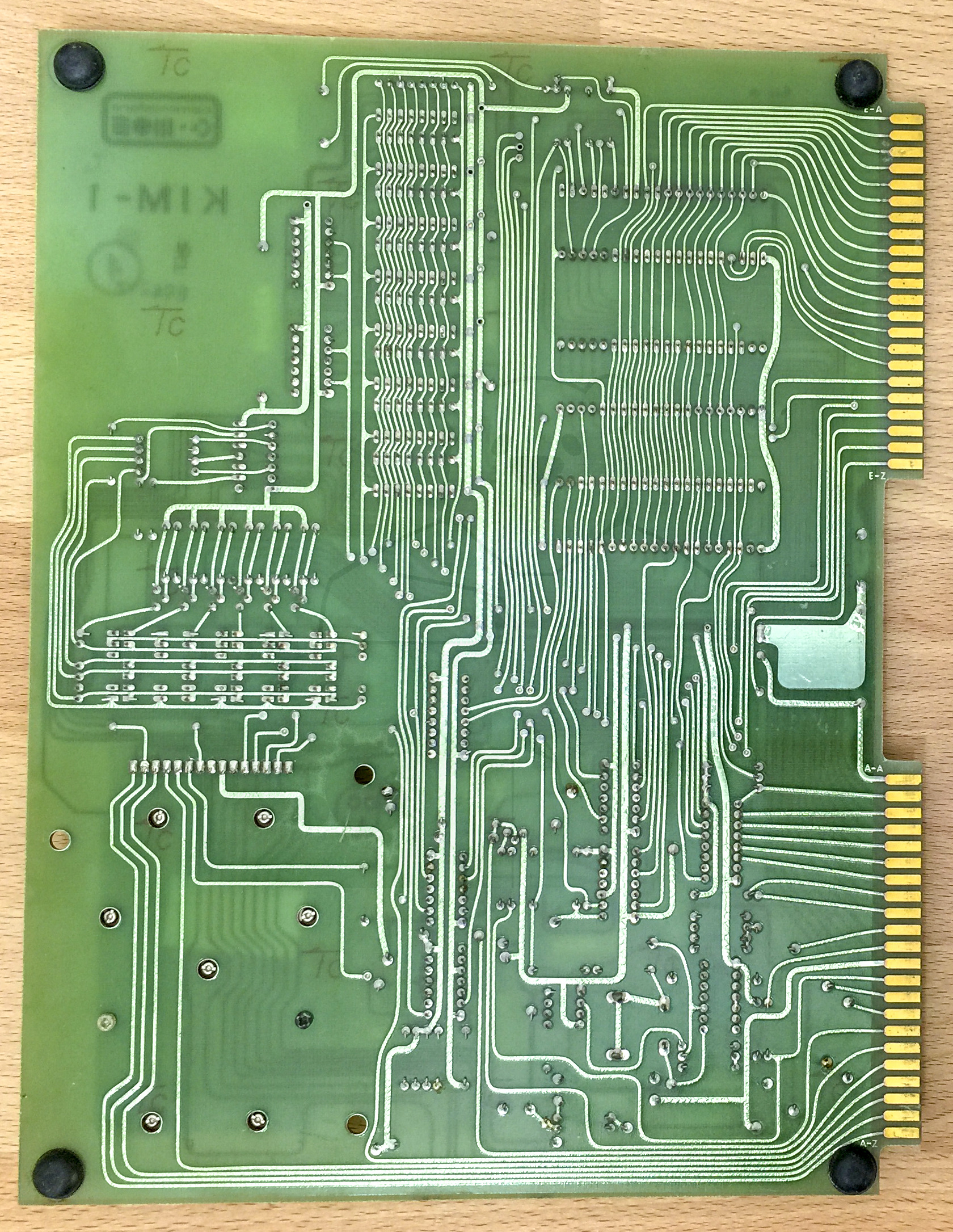 Commodore MOS KIM-1 - Rückseite